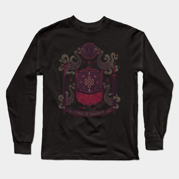 Born in Blood Long Sleeve T-Shirt by againstbound